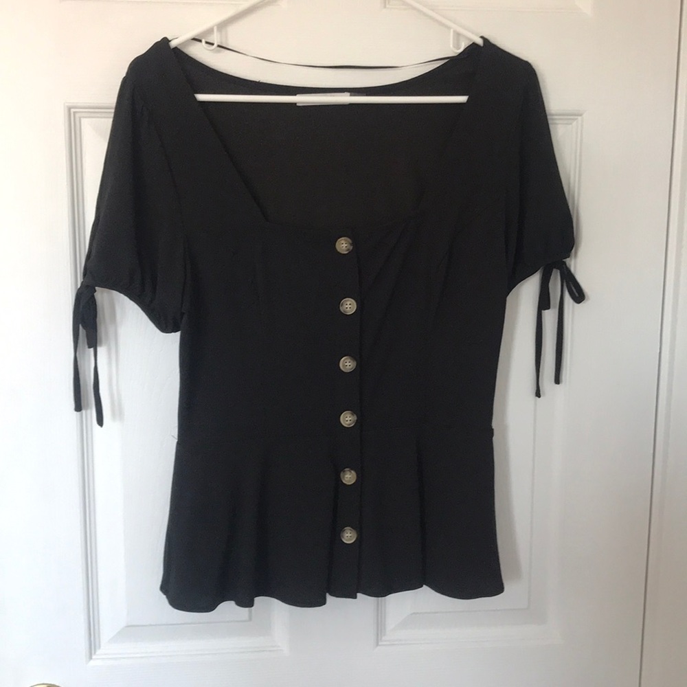 Women’s peplum blouse